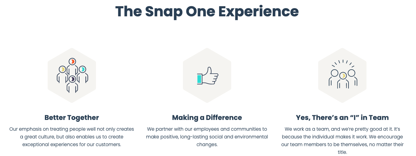 Snap One Portal – Quentin's work
